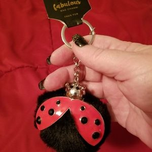 Ladybug keychain